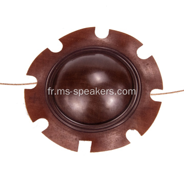 Diaphragme phénolique de bobine vocale de 51,6 mm largement utilisée